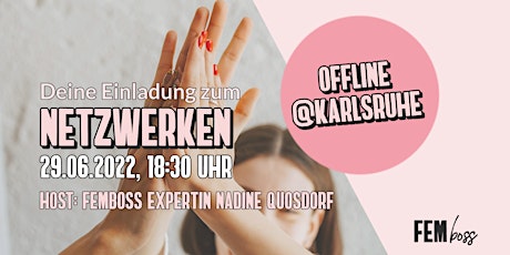 FEMboss Offline Meetup Karlsruhe Tickets