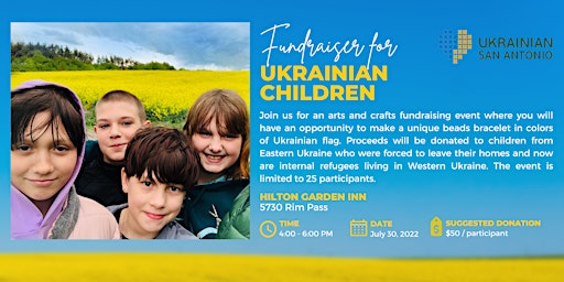 Fundraiser for Ukrainian Children