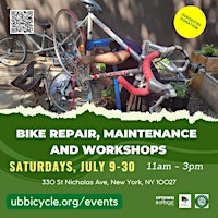 Harlem: Bike Repair, Maintenance and Workshops
