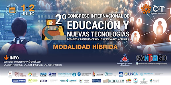 2° Congreso Internacional de Educación y Nuevas Tecnologías