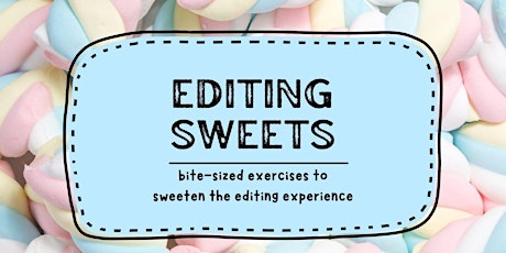 Editing Sweets - online writing course primary image