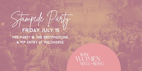 Calgary: Wine Women Well-Being Stampede Party