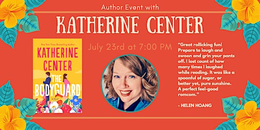An evening with Katherine Center