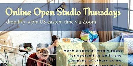 Open Studio Thurdays (Online) tickets