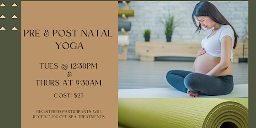 Pre and Post Natal Yoga