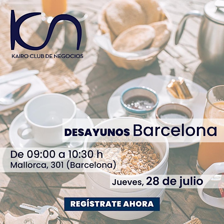 Imagen de KCN Desayuno Networking Barcelona - 28 de julio
