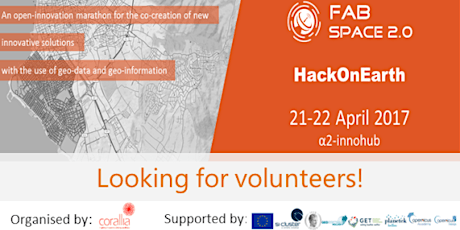 FabSpace HackOnEarth - Volunteer Call primary image