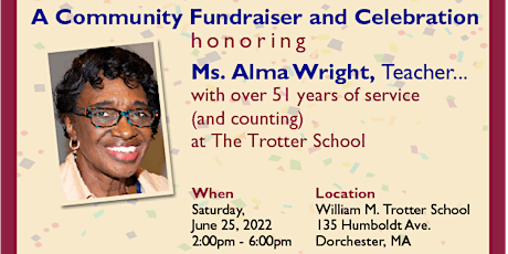 The Alma E. Wright Youth Enrichment Fundraiser tickets