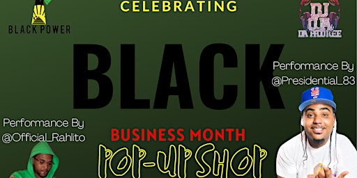 Black Business Month Pop-Up Shop: VENDORS WANTED