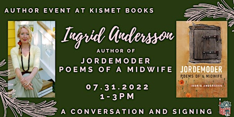 Author Event: Ingrid Andersson with Jordemoder: Poems of a Midwife tickets