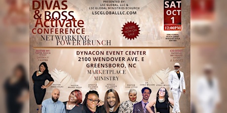 DIVAS & BOSS Activate "Networking Power Brunch" Conference tickets