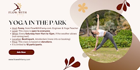 Yoga in the park - FlowWithFanny