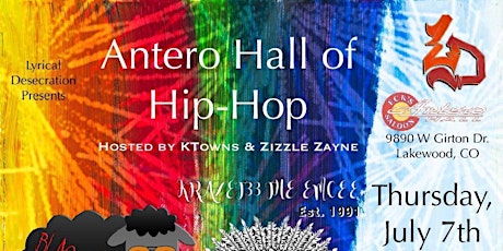 Antero Hall of Hip-Hop - July tickets