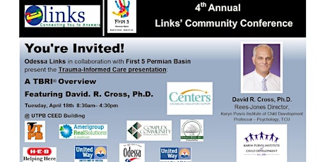 4th Annual Links Community Conference- Trauma-Informed Care-A TBRI Overview®   primary image