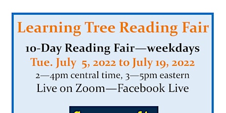 Immagine principale di Learning Tree Reading Fair 