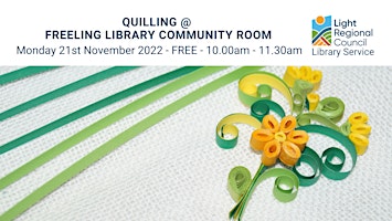 Quilling @ Freeling Library