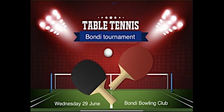 Bondi Ping Pong tournament tickets