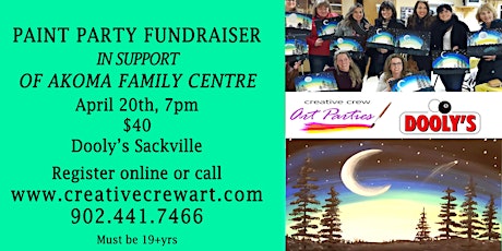 Paint Party Fundraiser for Akoma Family Centre primary image