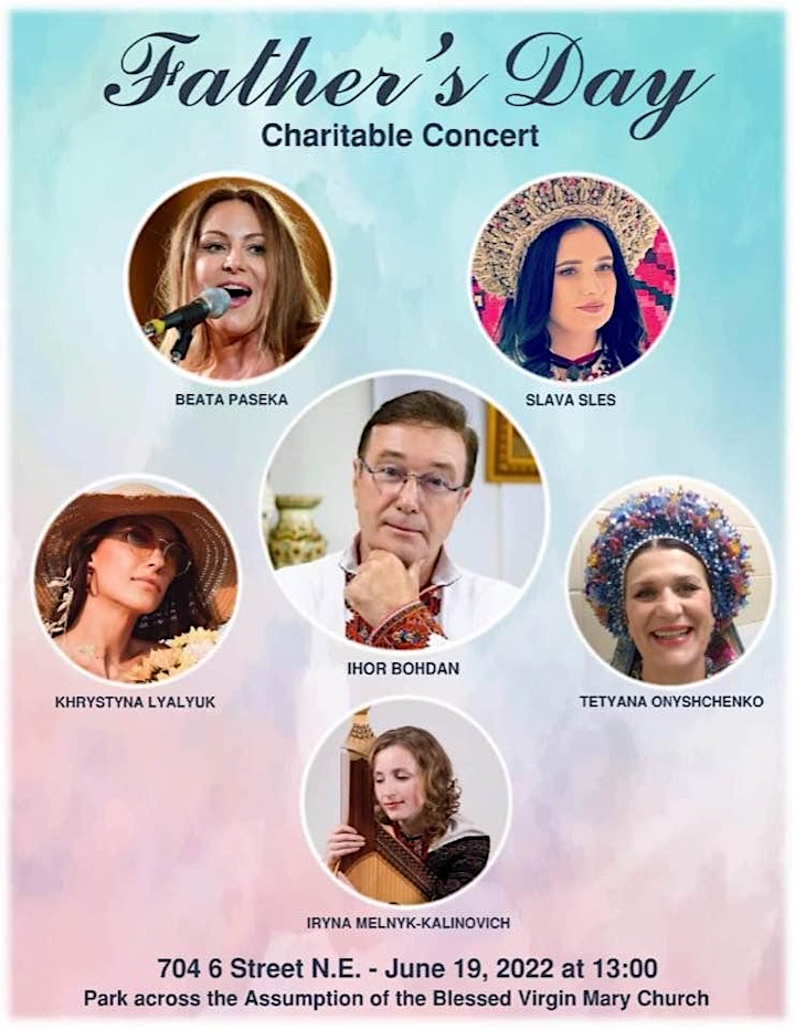 Ukrainians Welcome Fair and Father's Day Charitable Concert, June 19 image