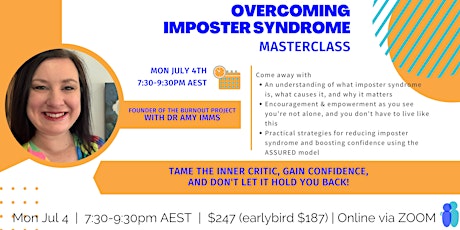 Overcoming Imposter Syndrome tickets