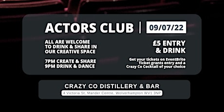 THE INDUSTRY SPOT - ACTORS CLUB tickets
