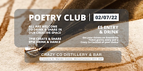 THE INDUSTRY SPOT - POETRY CLUB tickets