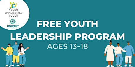 Free Online Youth Leadership Program (Ages 13-18) Gain Volunteer Hours tickets