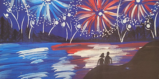 Artist Escape: Summer Fireworks Paint and Sip