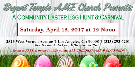 Easter Egg Hunt and Carnival primary image