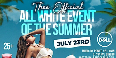 Thee Official All White Event of The Summer tickets