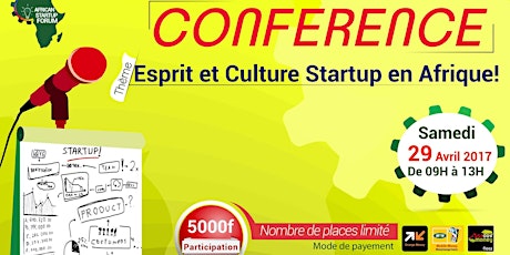 Image principale de CONFERENCE : ESPRIT ET CULTURE STARTUP EN AFRIQUE