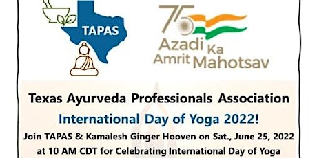 TAPAS - International Day of Yoga tickets