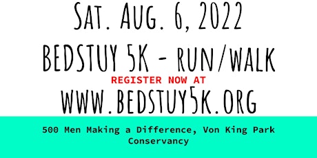 8th Annual Bed Stuy 5K Run/Walk For Peace tickets