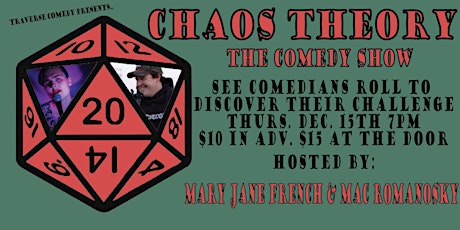 Chaos Theory: The Comedy Show December 2022 tickets
