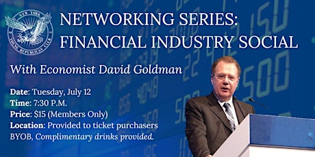 Networking Series: Financial Industry Social with David Goldman