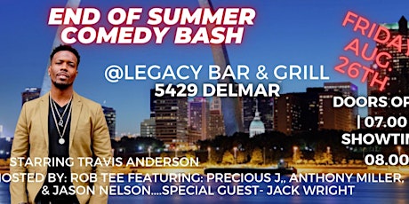 End Of Summer Comedy Bash