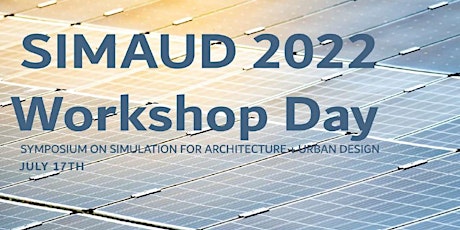 SimAUD 2022 workshops tickets