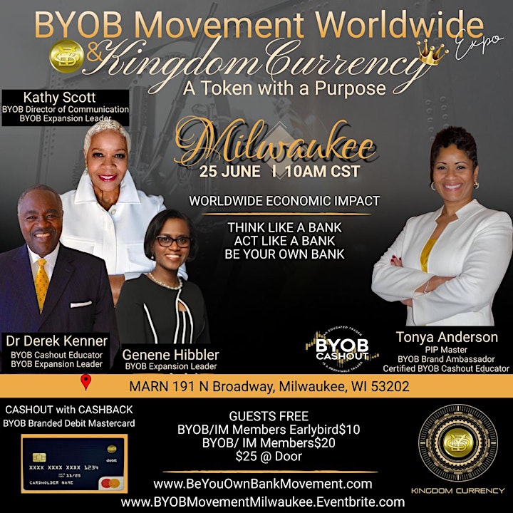 Kingdom Currency & Be Your Own Bank Movement Worldwide Expo Milwaukee image