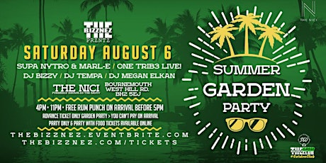 Summer Garden Party | The Bizznez Garden Club tickets