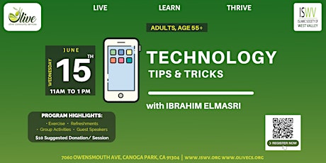 ISWV: Olive - Technology Tips & Tricks