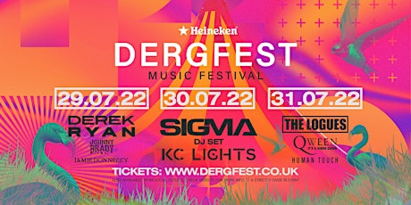 Sigma, KC Lights and Support, Under the Big Top at DergFest 2022 tickets