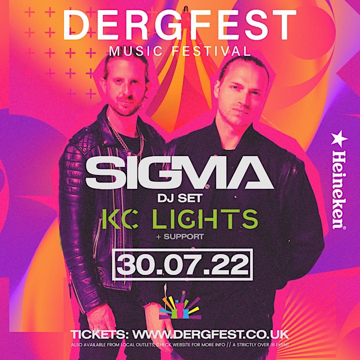 Sigma, KC Lights and Support, Under the Big Top at DergFest 2022 image