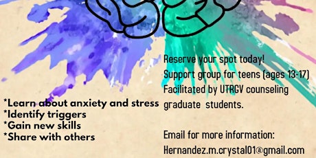 Anxiety and Stress Management Teen Group tickets