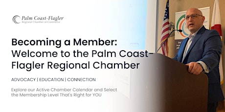 Becoming a Palm Coast-Flagler Regional Chamber Member tickets