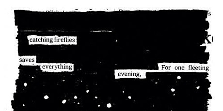 Black Out Poetry: a workshop for 12 - 16 year olds with Leela Bhai primary image