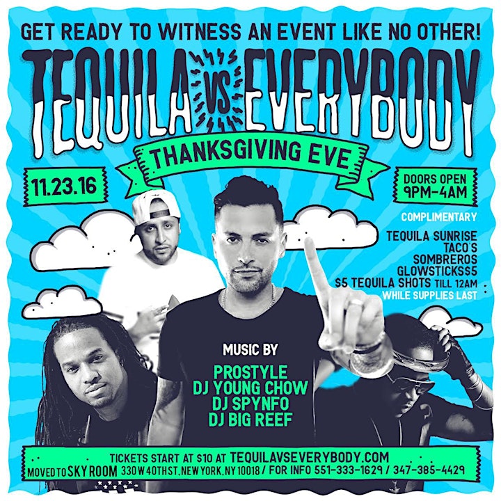 TEQUILA VS EVERYBODY POSTPONED image