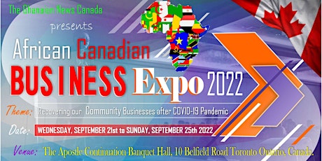 African Canadian Business Expo. 2022