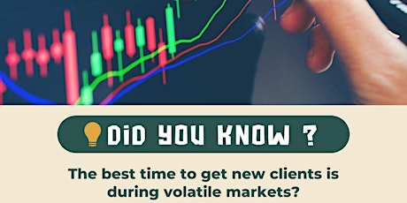 Winning new clients in volatile markets tickets