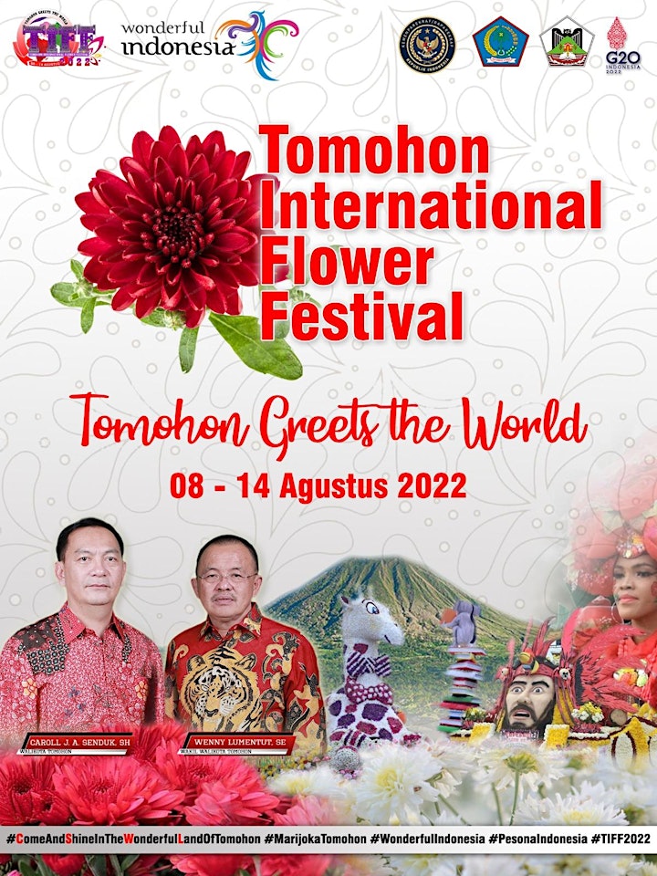 Tomohon International Flower Festival 2022 image