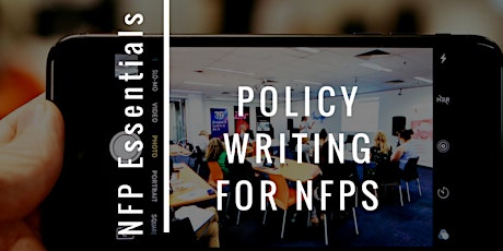 Policy Writing for NFPs primary image